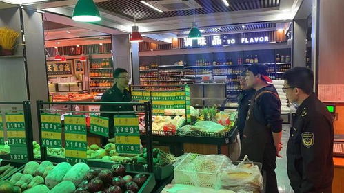 陽信縣商店鎮市場監管所開展食用農產品“生鮮燈”專項檢查，守護群眾“菜籃子”安全